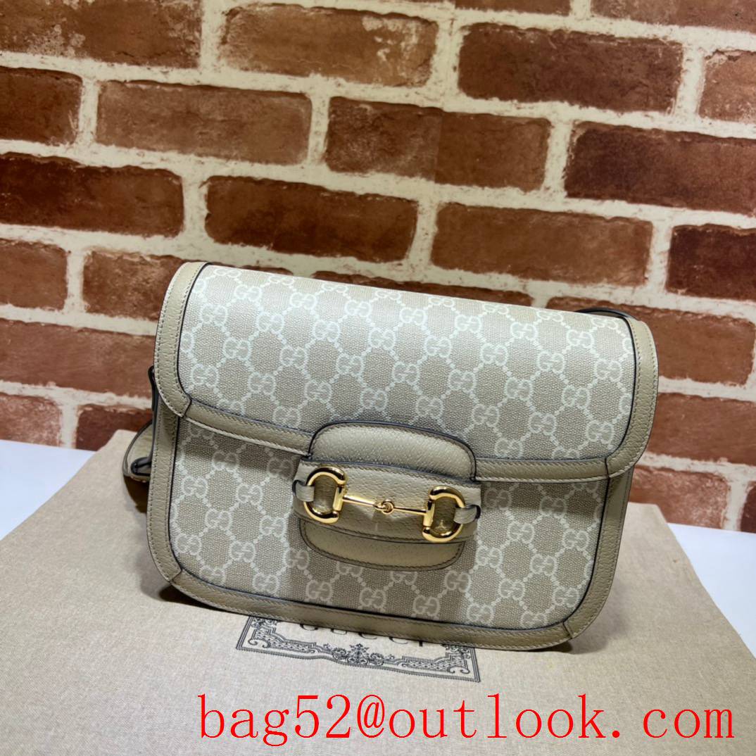 Gucci Horsebit Small 1955 white handbag bag