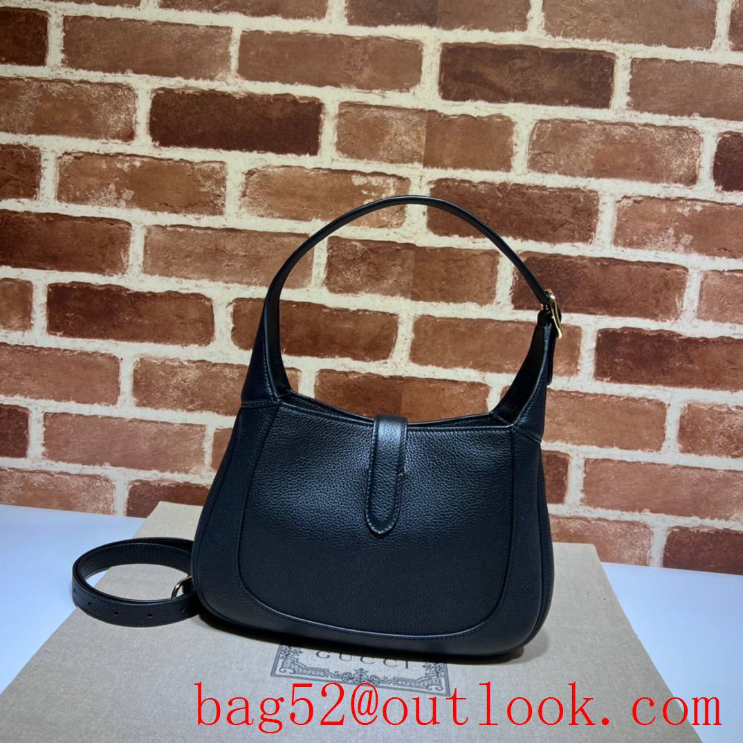 Gucci Jackie 1961 small black shoulder women handbag bag