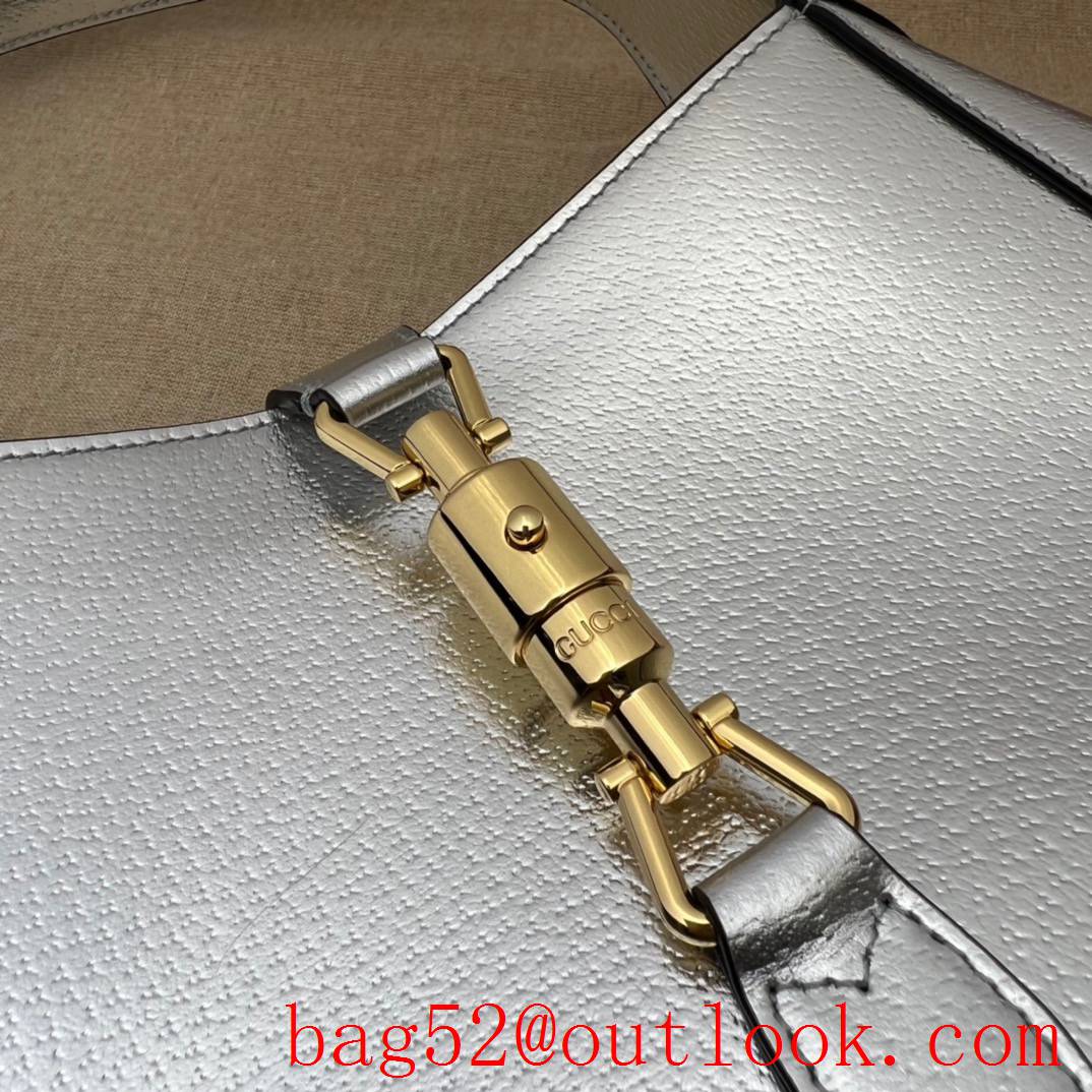 Gucci sliver Jackie 1961 Small underarm handbag bag