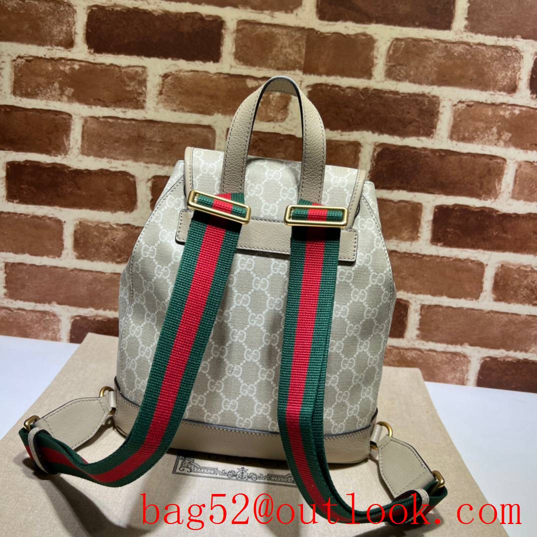 Gucci cream GG Retro men Backpack handbag bag