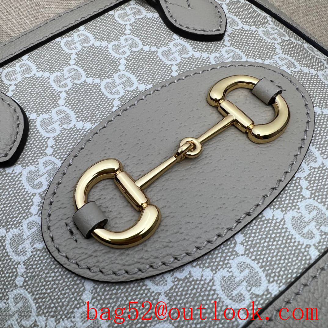 Gucci Horsebit 1955 GG Mini white handbag bag