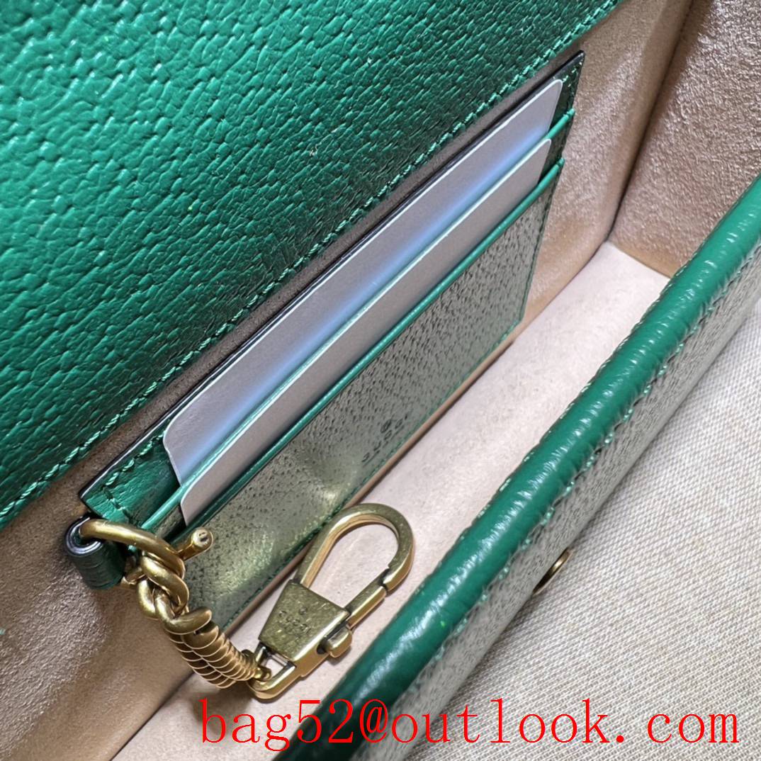 Gucci green Diana Bamboo Mini handbag bag