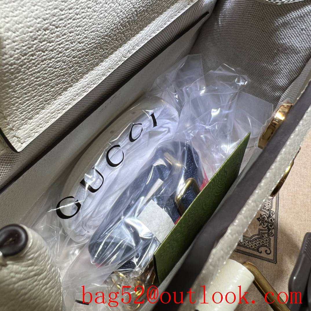 Gucci Diana Super Double G Small Tote white handbag bag