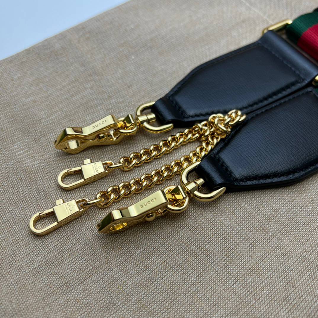 Gucci Horsebit 1955 Black Leather Wallet 699760 Bag