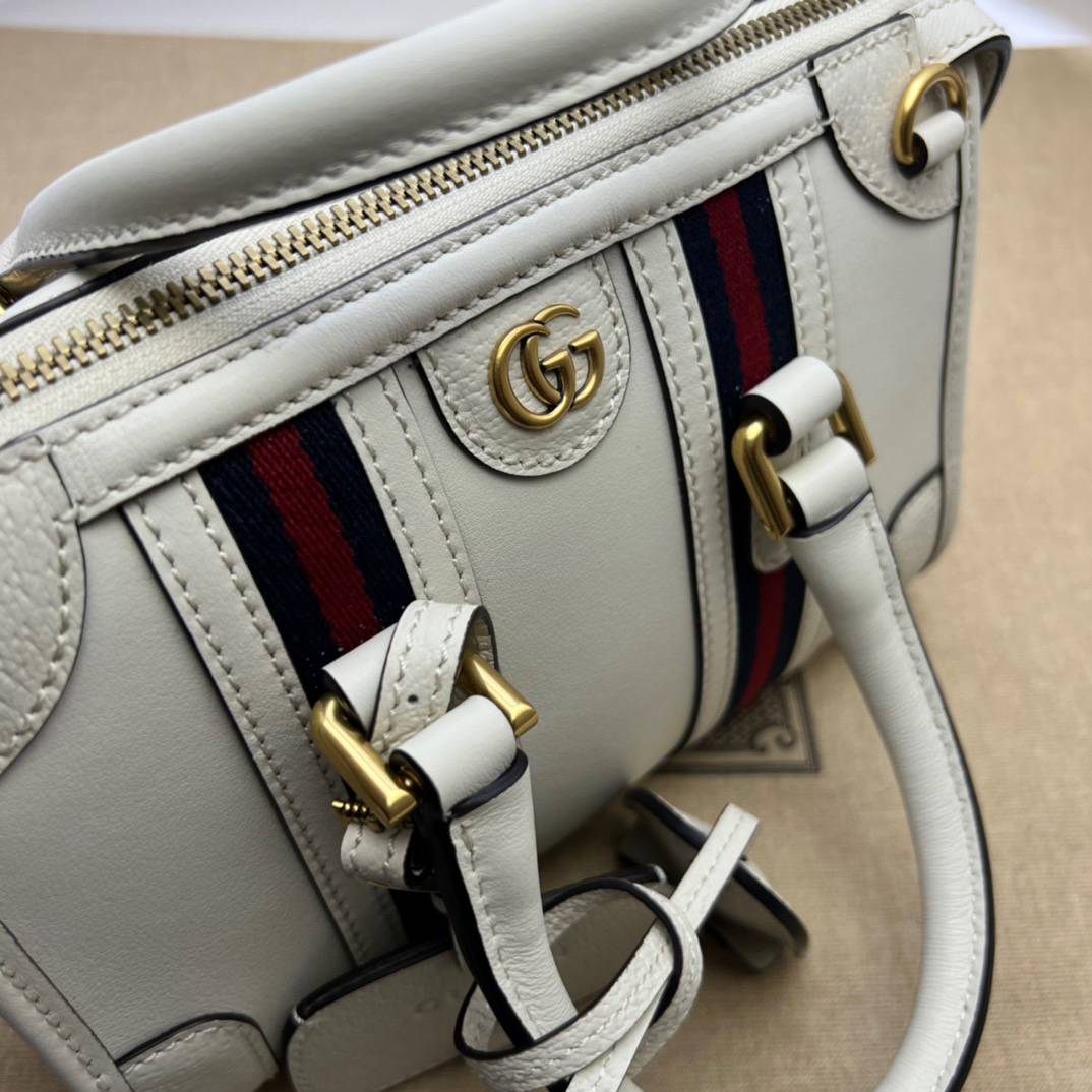Gucci Beige Leather Mini Handle 715771 Bag
