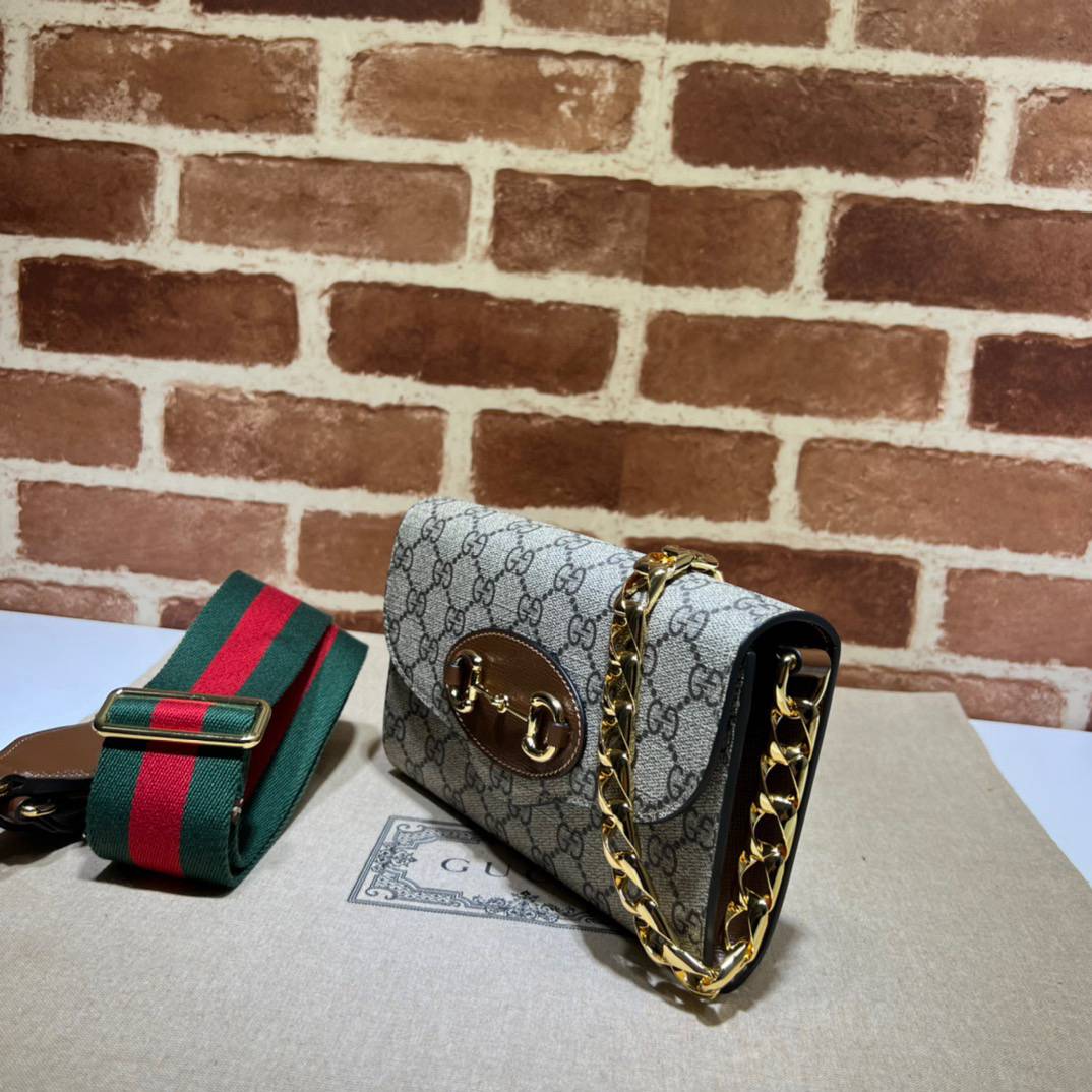 Gucci Gucci Horsebit 1955 Brown Mini 724713 Bag