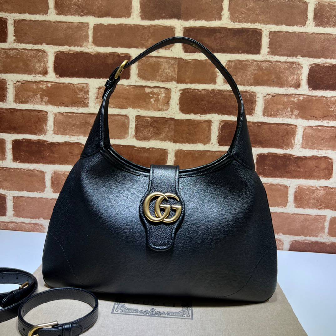 Gucci Aphrodite Black Medium Shoulder 726274 Bag