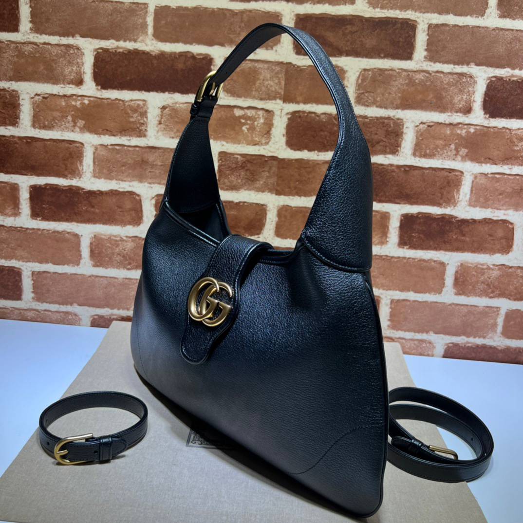 Gucci Aphrodite Black Medium Shoulder 726274 Bag