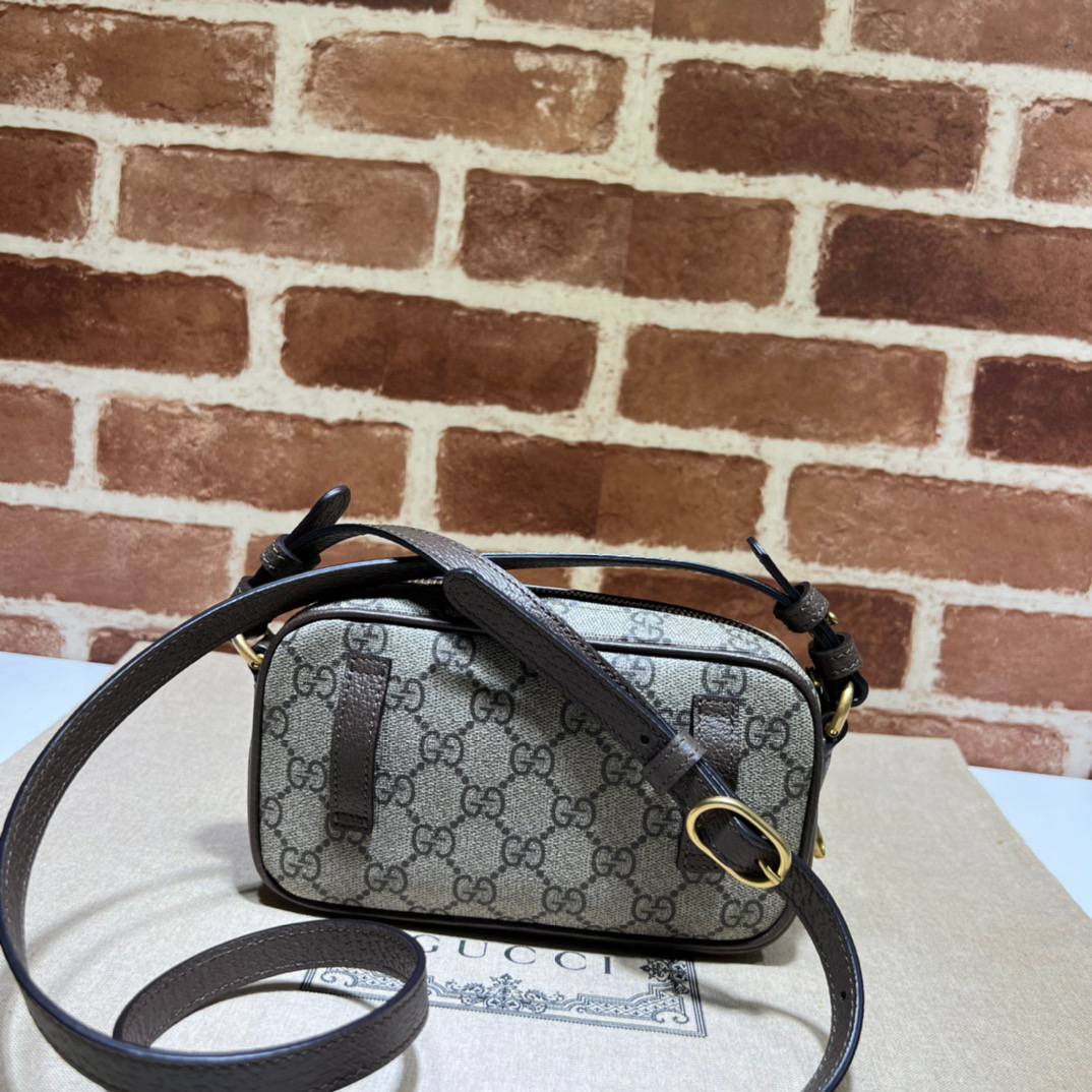 Gucci Ophidia Brown Mini Handle 722557 Bag