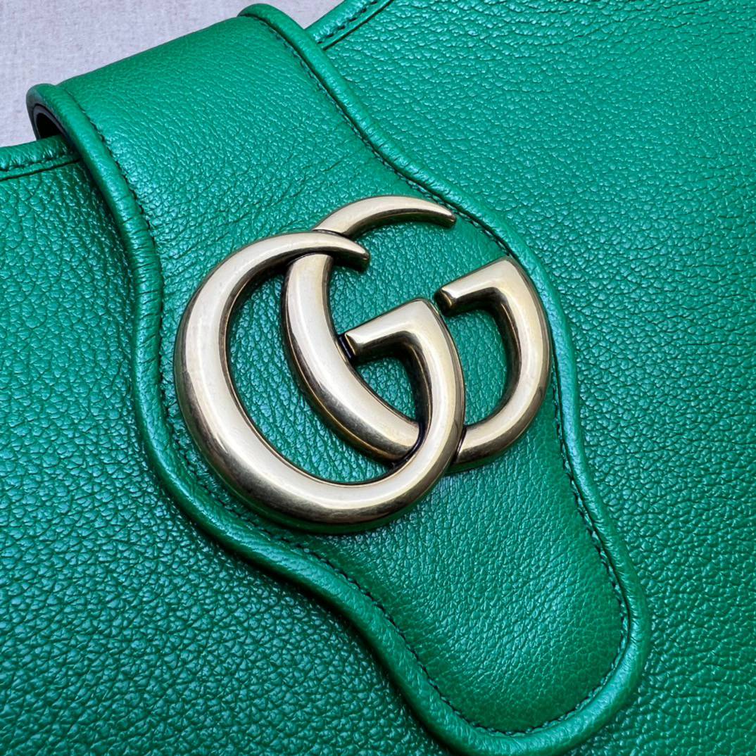 Gucci Aphrodite Green Medium Shoulder 726274 Bag