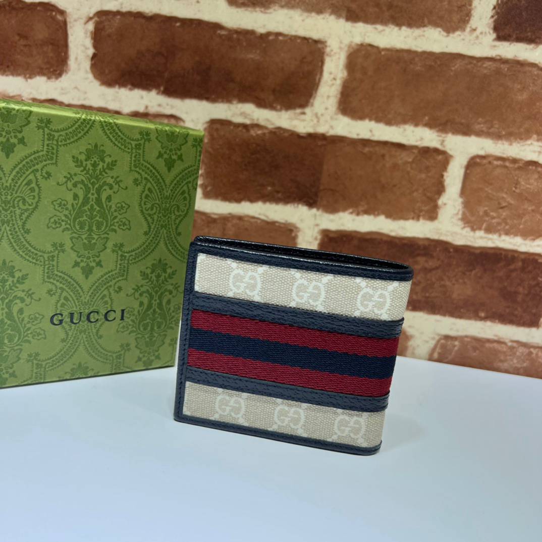 Gucci Ophidia GG Beige&Blue Wallet 597606 Bag