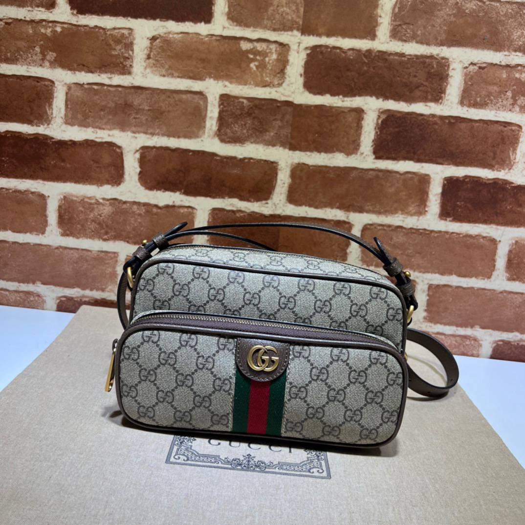 Gucci Ophidia Coffee Small Messenger 723312 Bag