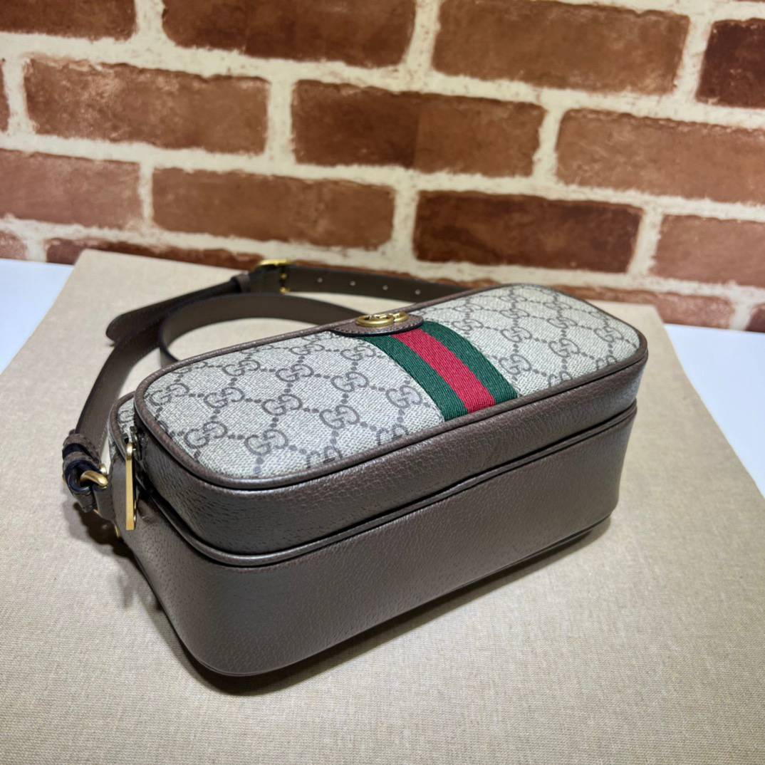 Gucci Ophidia Coffee Small Messenger 723312 Bag