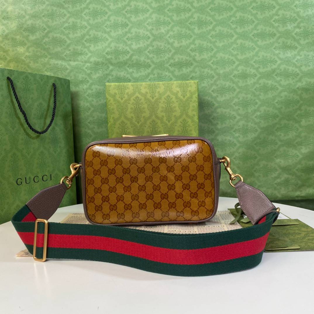 Gucci adidas x Gucci Brown Small Shoulder 702427 Bag