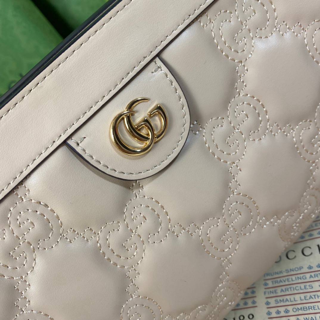 Gucci GG Matelasse Pink Small Shoulder 702200 Bag