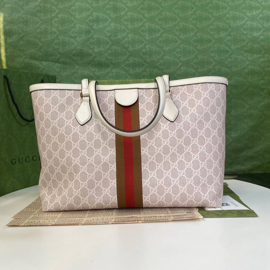 Gucci Ophidia Light Apricot Medium Tote 631685 Bag