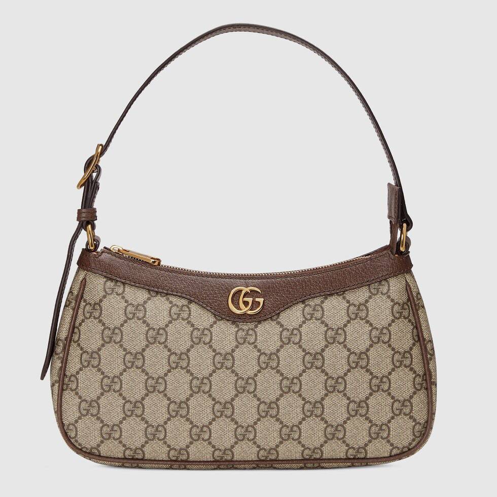Gucci Ophidia Brown Small Hand 735145 Bag