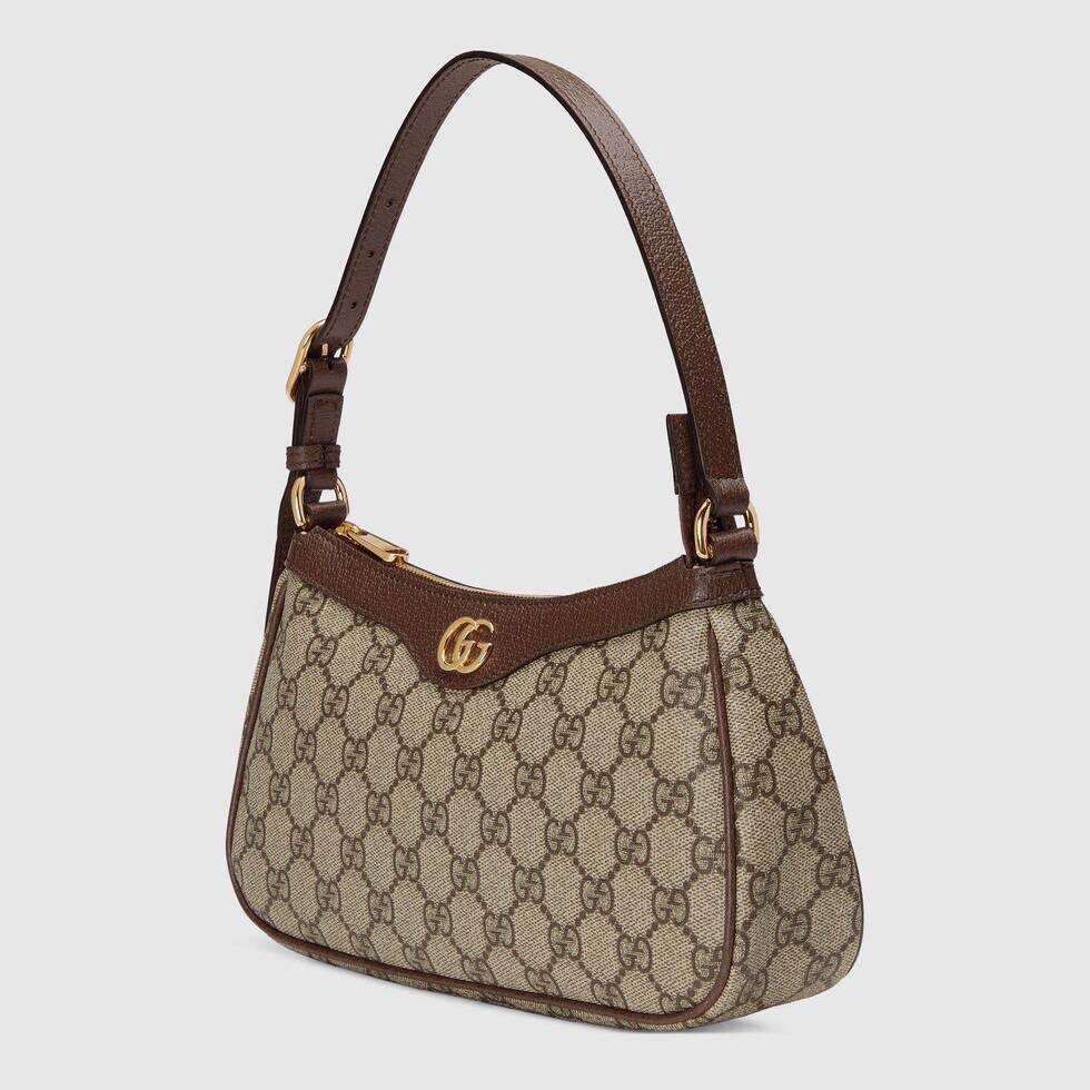 Gucci Ophidia Brown Small Hand 735145 Bag