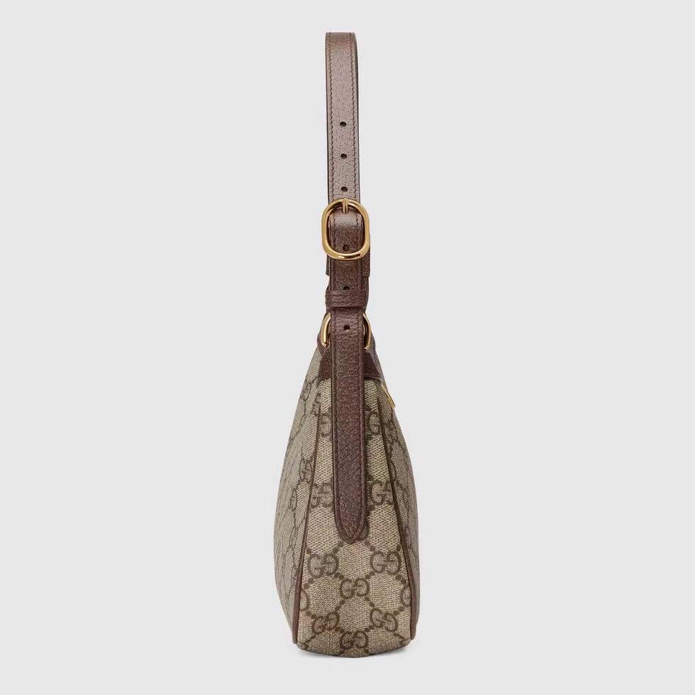 Gucci Ophidia Brown Small Hand 735145 Bag