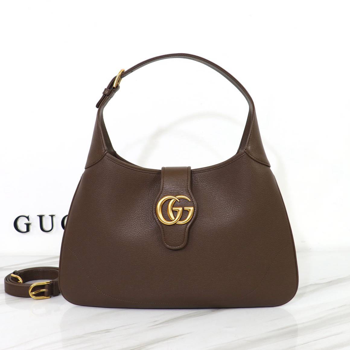 Gucci Aphrodite Brown Medium Shoulder 726274 Bag