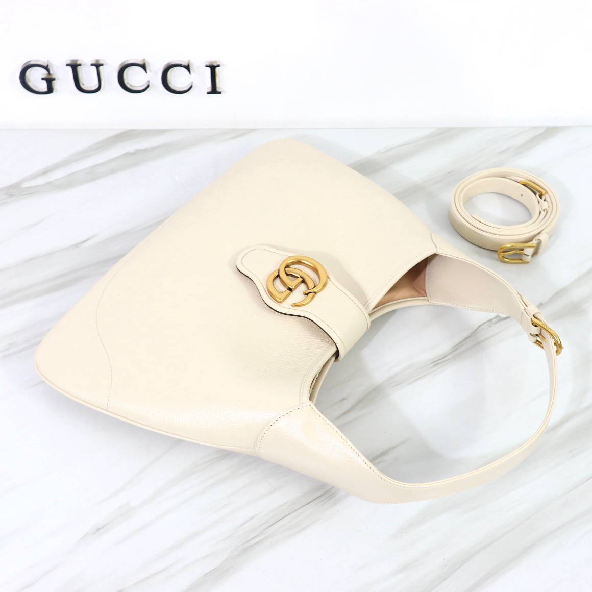 Gucci Aphrodite White Medium Shoulder 726274 Bag