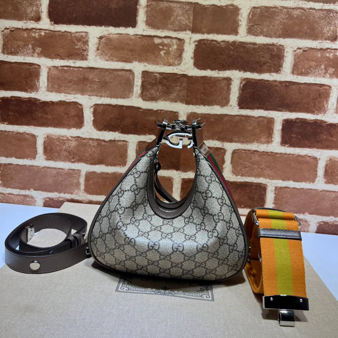 Gucci Gucci Attache Coffee Small Shoulder 699409 Bag