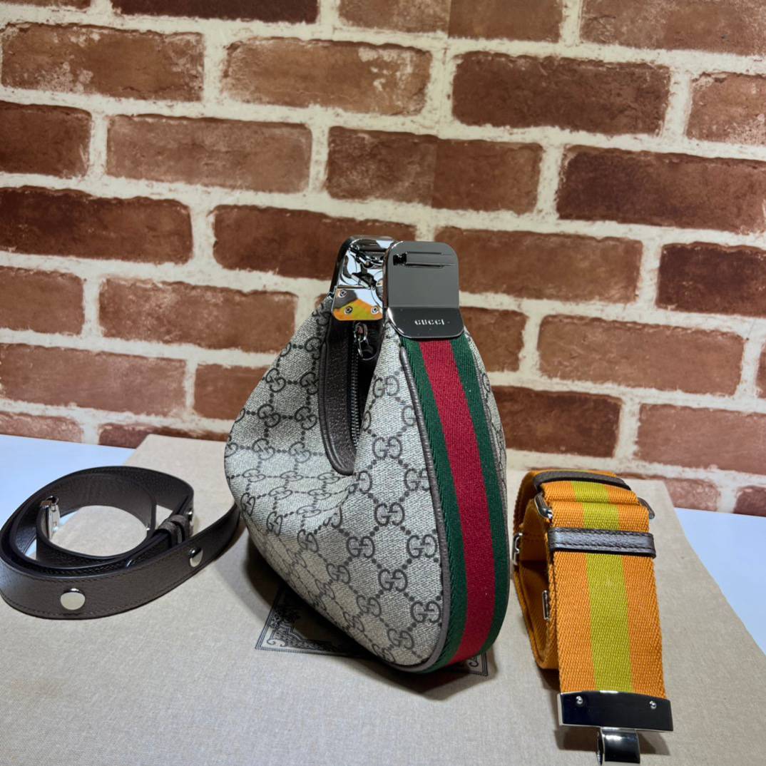 Gucci Gucci Attache Coffee Small Shoulder 699409 Bag