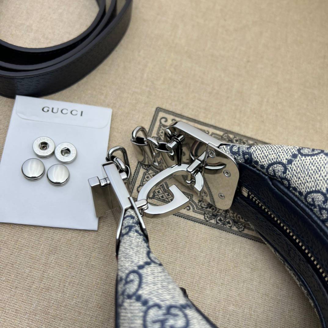 Gucci Gucci Attache Blue Small Shoulder 699409 Bag