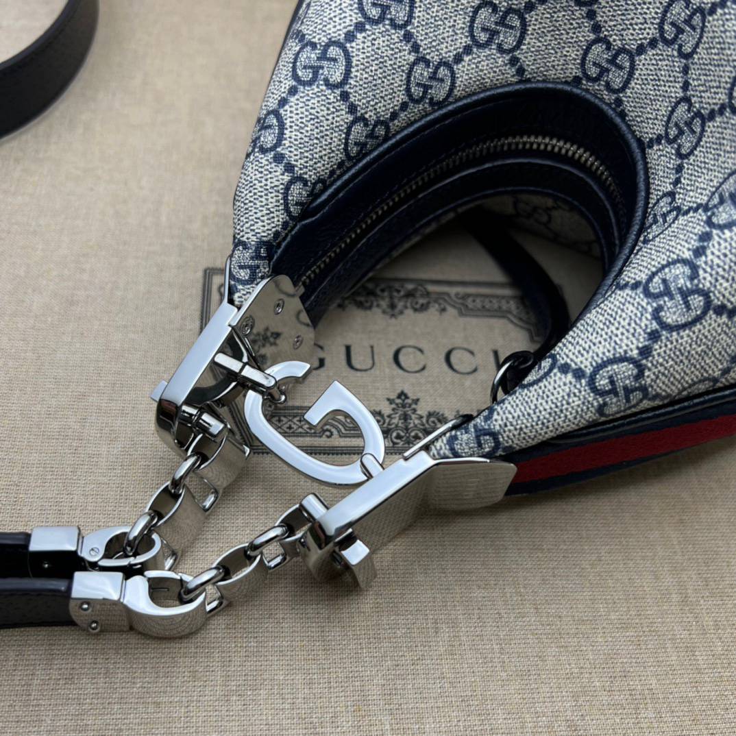Gucci Gucci Attache Blue Small Shoulder 699409 Bag