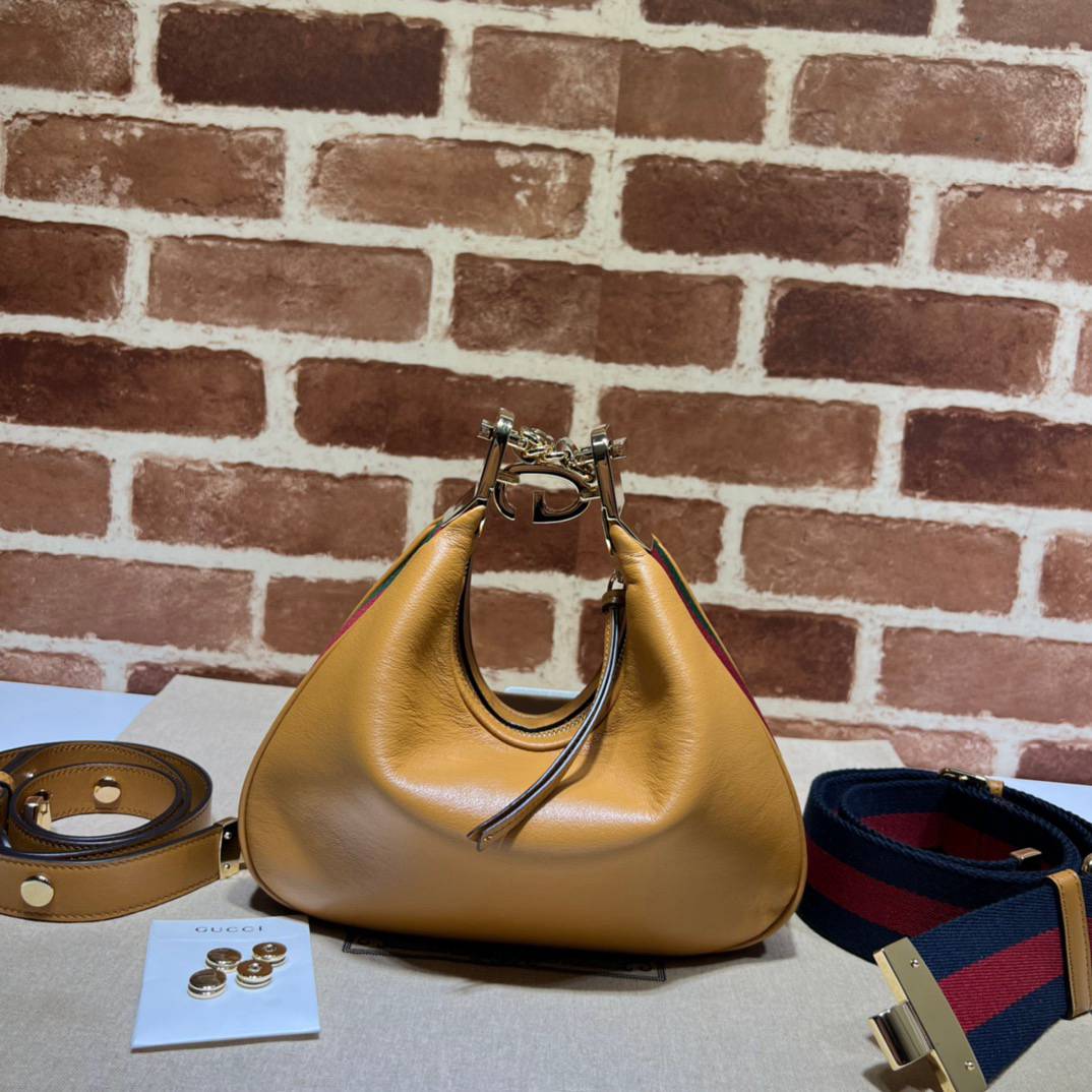 Gucci Gucci Attache Dark Orange Small Shoulder 699409 Bag