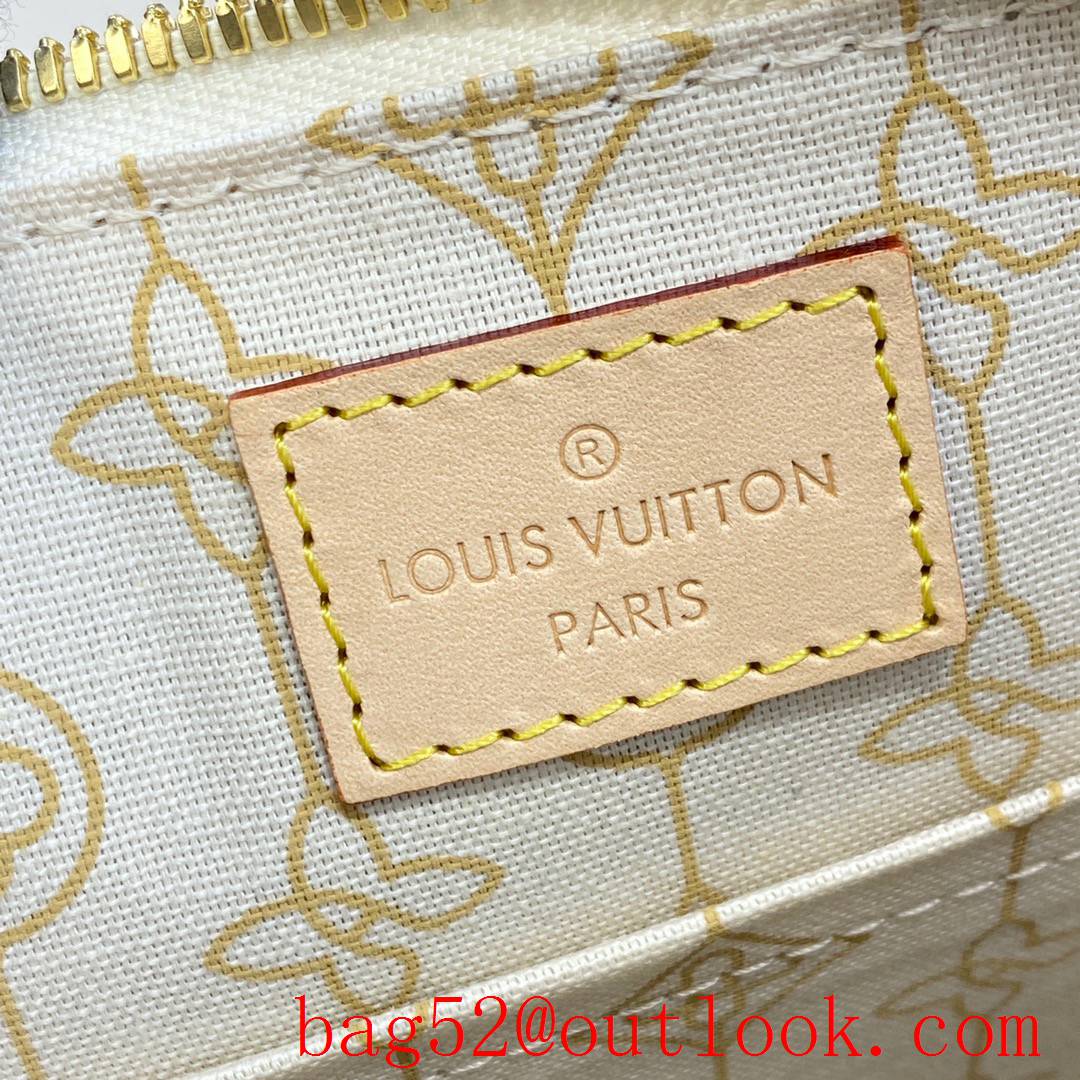 Louis Vuitton LV Nautical Alma BB Bag Handbag with Damier Azur Canvas N40472