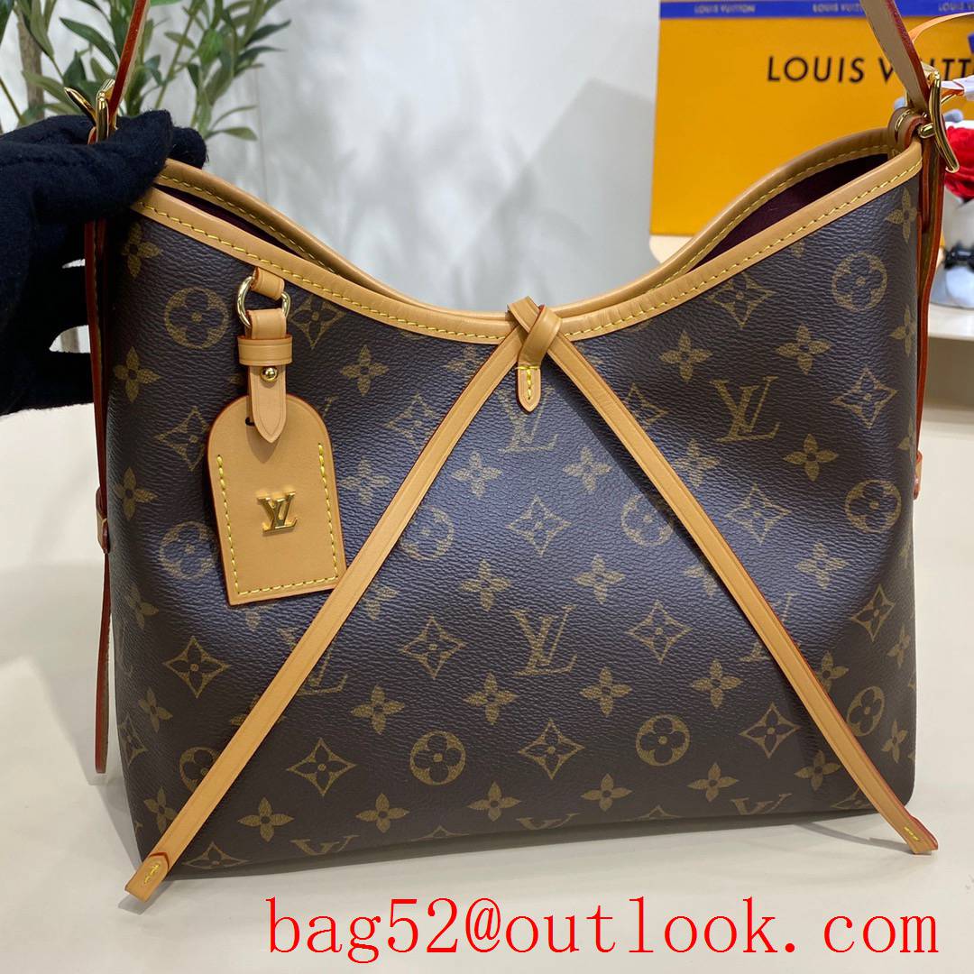 Louis Vuitton LV Carryall Small Tote Bag Handbag in Monogram Canvas M46203