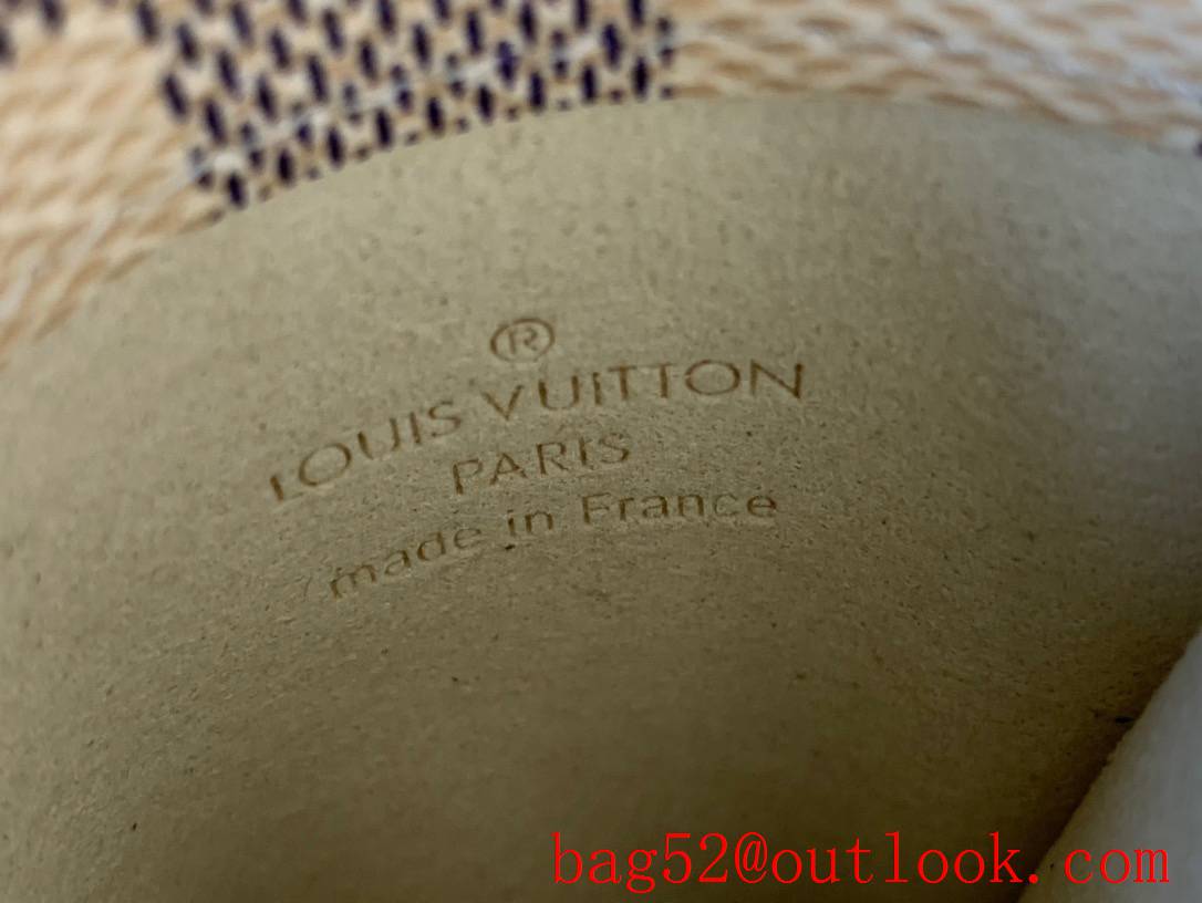 LV Damier Azur Sun Glasses Case Bag M00284 Cream