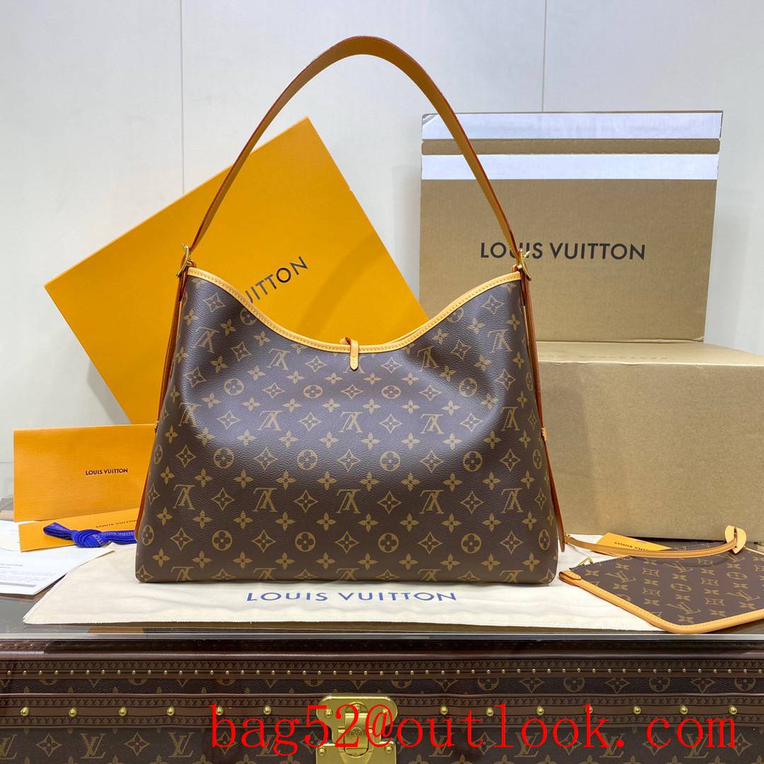 Louis Vuitton LV Carryall Large Tote Bag Handbag in Monogram Canvas M46197