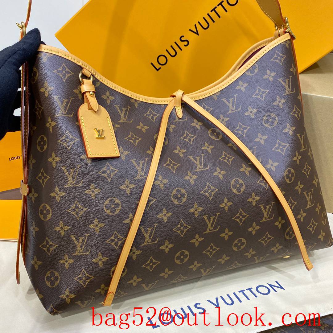 Louis Vuitton LV Carryall Large Tote Bag Handbag in Monogram Canvas M46197