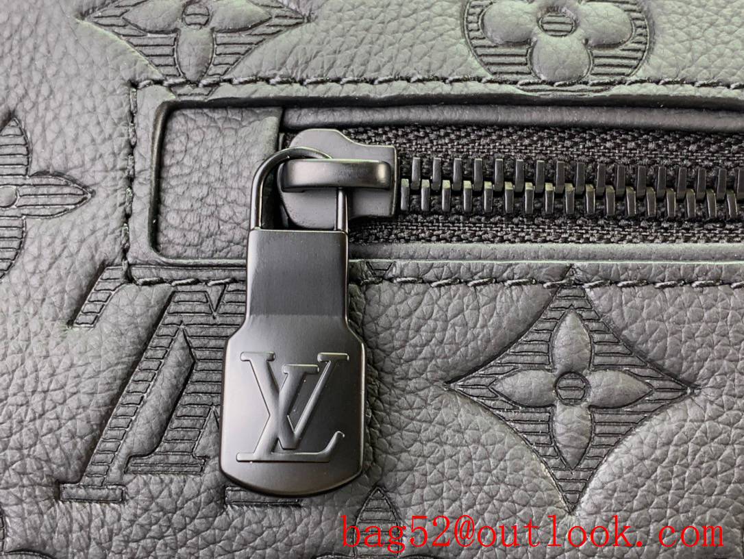 Louis Vuitton LV Men Discovery Small Waist Bag Handbag M46036 Black