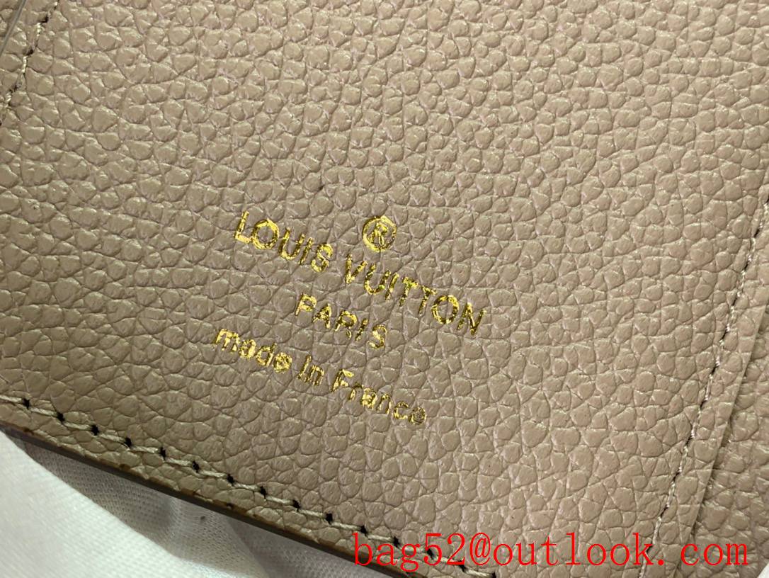 LV Monogram Empreinte Leather Victorine Wallet Purse M81861 Khaki