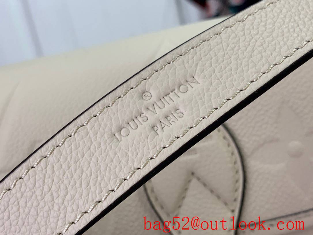 LV Monogram Empreinte Leather Diane Bag Handbag M46388 Beige