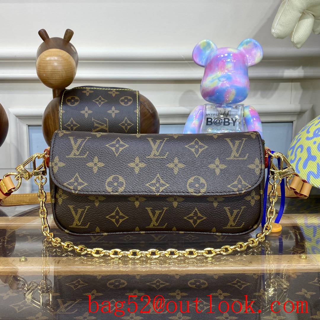 Louis Vuitton LV Wallet on Chain Ivy Bag Handbag in Monogram Canvas M81911