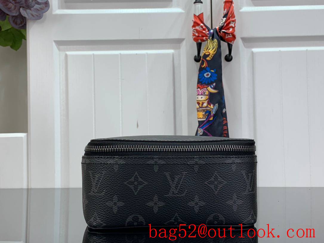 LV Monogram Canvas Packing Cube De Rangement Small Cosmetic Bag M43688 Black