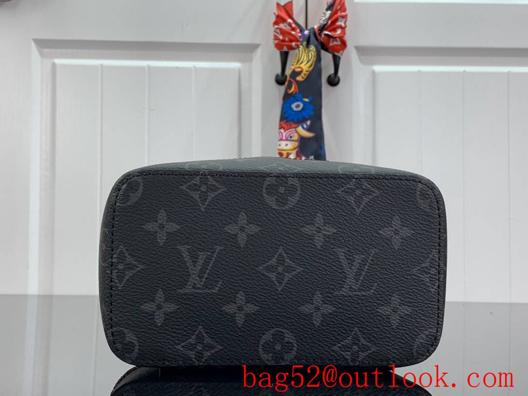 LV Monogram Canvas Packing Cube De Rangement Small Cosmetic Bag M43688 Black