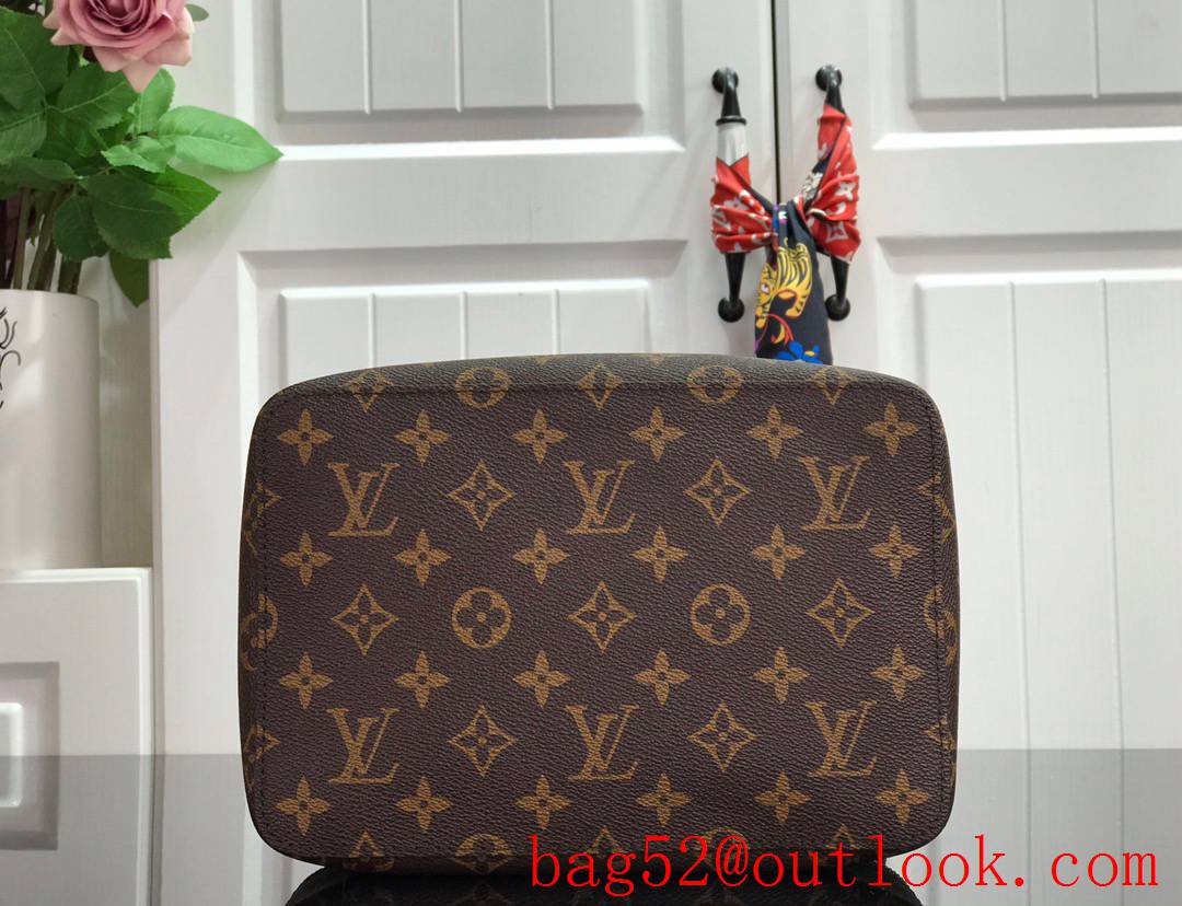 LV Monogram Canvas Packing Cube De Rangement Medium Cosmetic Bag M43689 Brown