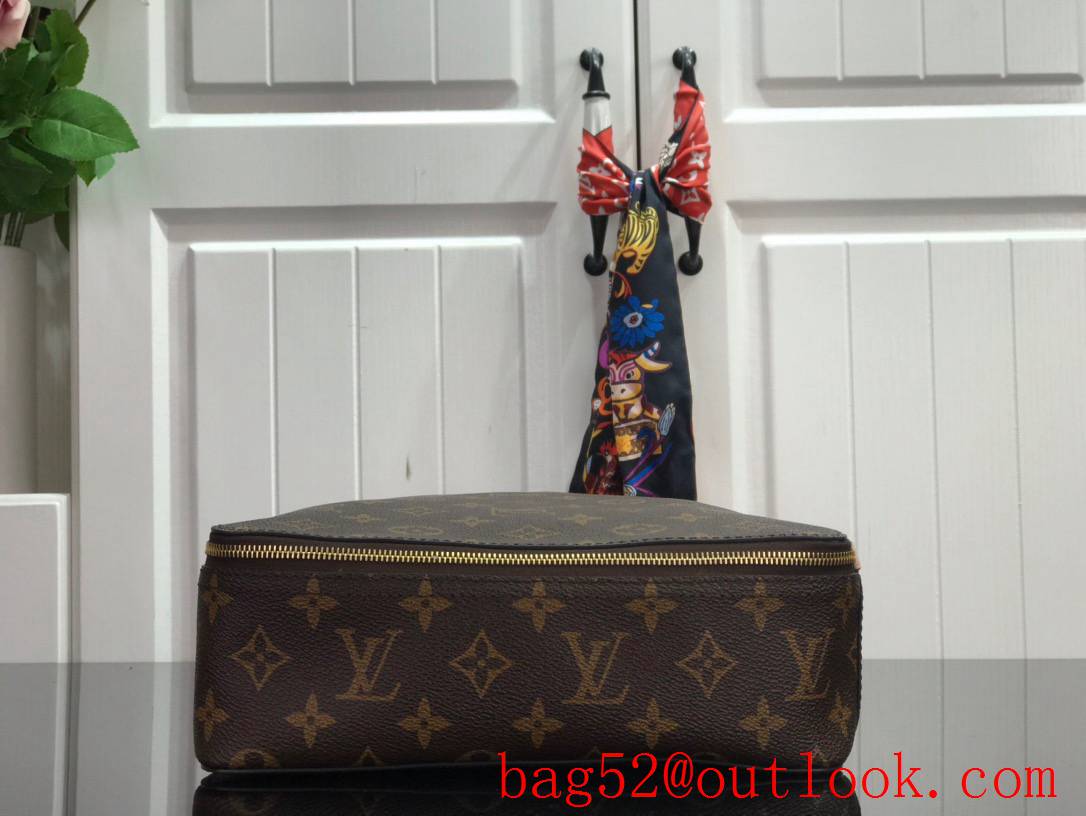 LV Monogram Canvas Packing Cube De Rangement Large Bag M43690 Brown