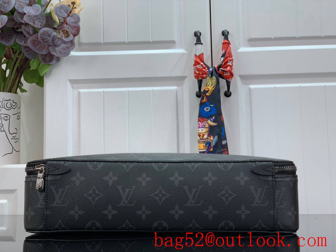 LV Monogram Canvas Packing Cube De Rangement Large Bag M44715 Black