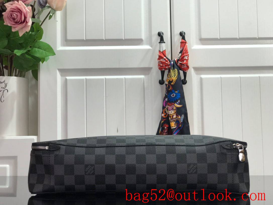 LV Monogram Canvas Packing Cube De Rangement Large Bag N40185 Black