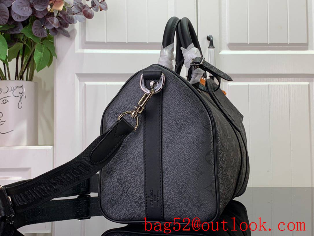 LV Monogram Canvas Keepall Bandouliere 35 Travelling Bag Handbag M46655