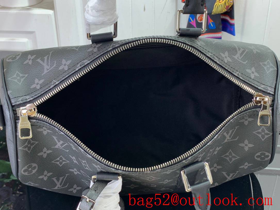 LV Monogram Canvas Keepall Bandouliere 35 Travelling Bag Handbag M46655