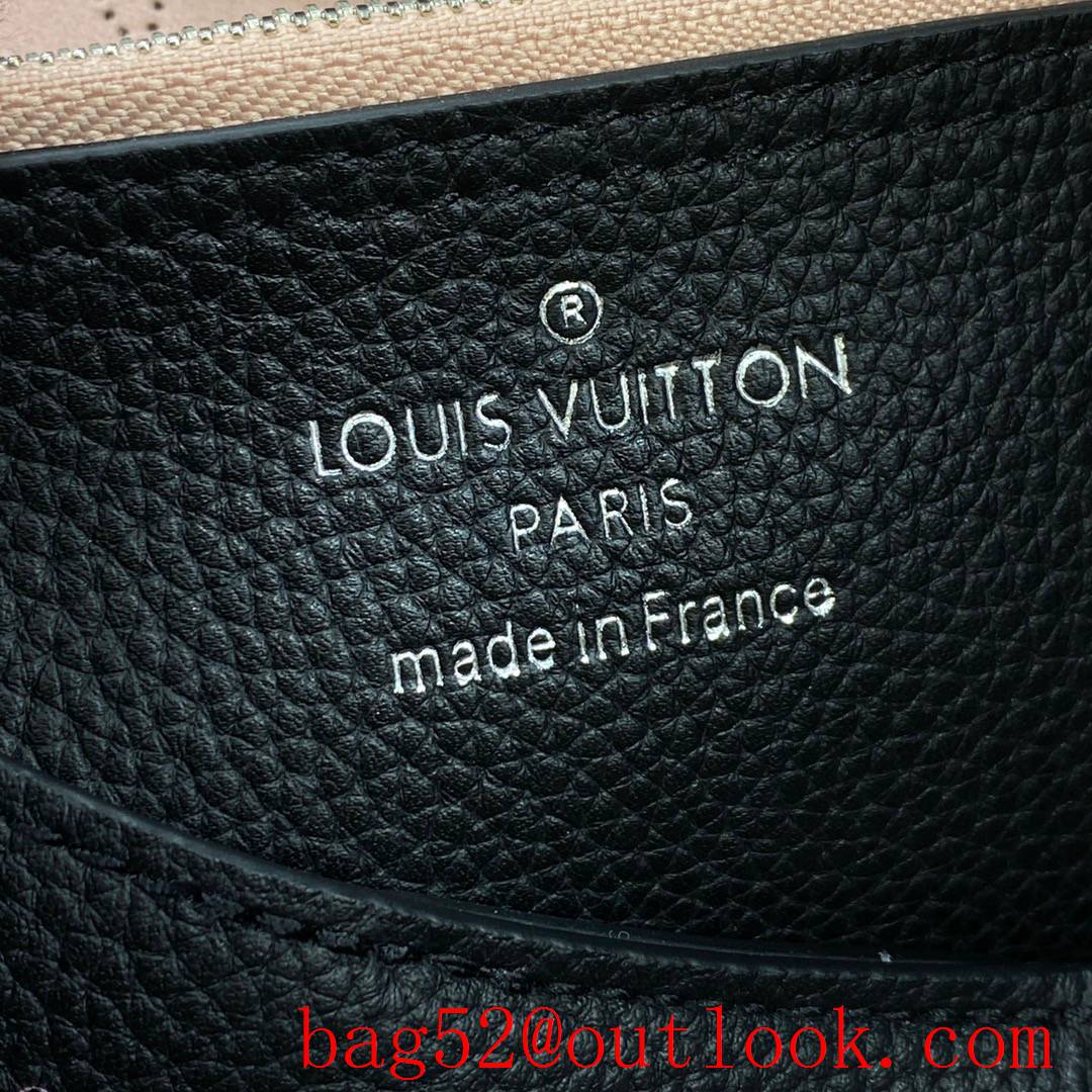 Louis Vuitton LV Babylone Tote Bag Handbag in Mahina Calfskin M21299 Black