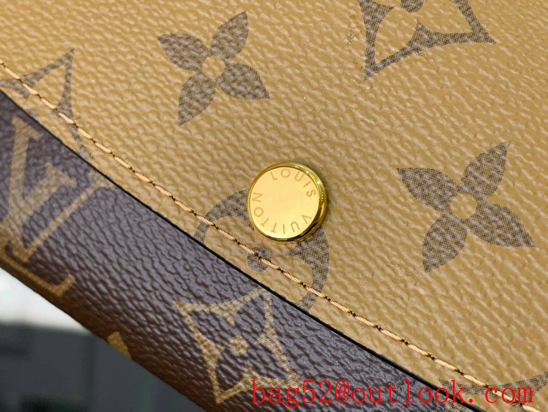 Louis Vuitton LV Emilie Wallet Purse M82157 in Monogram Reverse Canvas