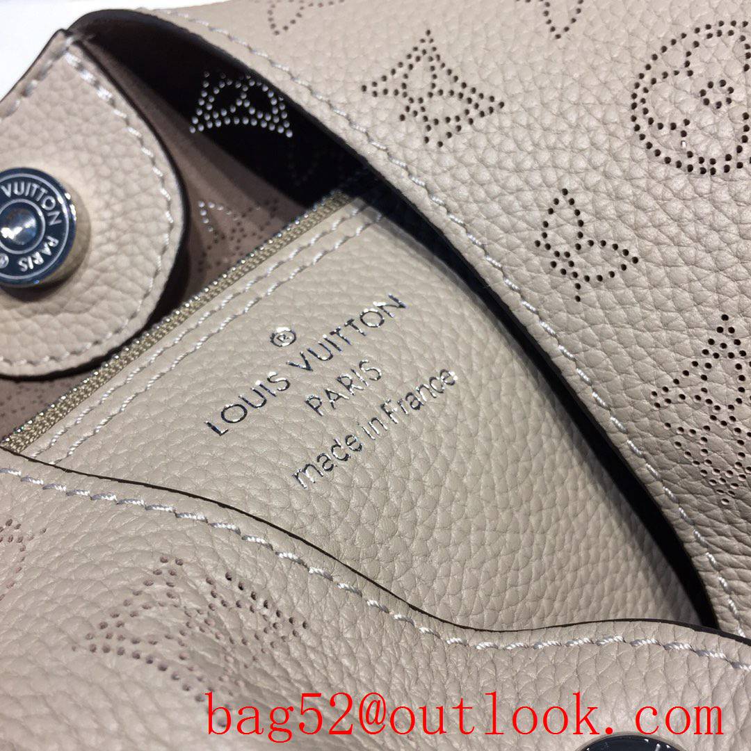 Louis Vuitton LV Babylone Tote Bag Handbag in Mahina Calfskin M59303 Apricot